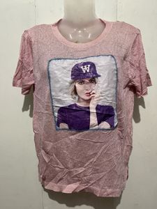 Sparkly Pink Graphic T-Shirt