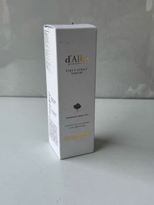 d’alba face serum