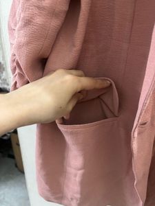 Vero Moda Ruched Sleeve Blazer w/ Shoulder pads