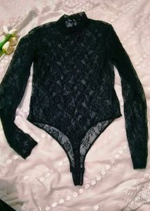 Sheer Lace Bodysuit