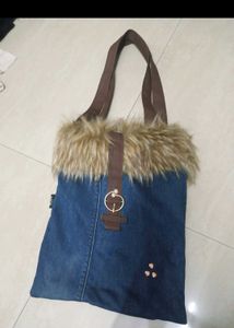 Denim Tote Bag