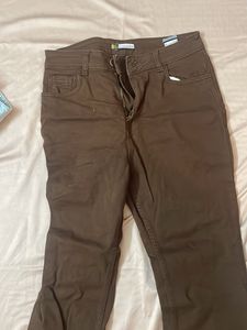 Brown Women's Casual Pants