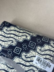 Blue and white Wallet from BALI