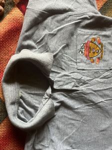 Men and women  Grey Graphic T-Shirt