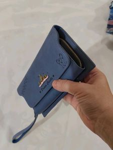 NEW Cute Dream Castle Wallet with Wrist Strap