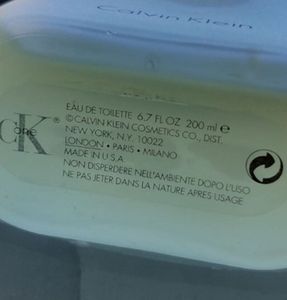 CK One by Calvin Klein 200ml