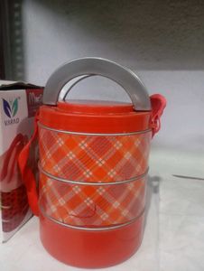 MacSpicy Insulated Inner Steel Tiffin - 3 Tier