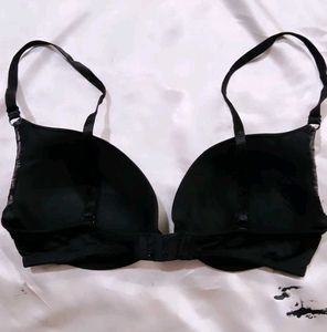 Black Lace Bra