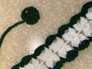 Handmade Crochet Flower Headband