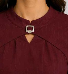 Burgundy Puff Sleeve Top