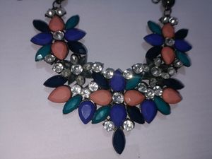 Multi Colour Stone Necklace