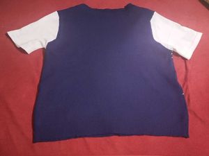 Argyle Pattern Knit Cardigan