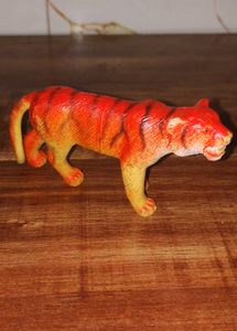 Vintage Tiger Toy Figurine