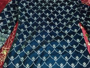 Elegant embroidered indo-western sherwani