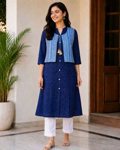 💙 Jacket Kurti