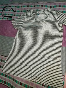 Striped Tee &amp; Pink Jeans Set