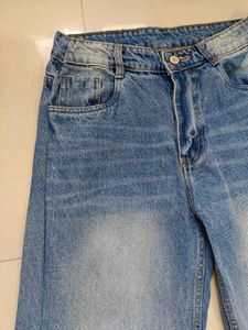 Light Wash Wide Leg Jeans
