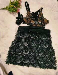 very sexy backless partywear dress