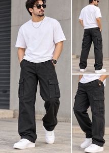 Men's Black Cargo Pants