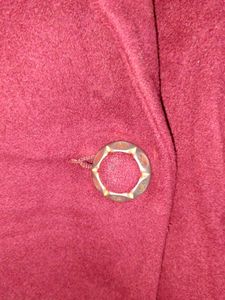 Vintage Burgundy Blazer