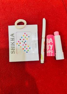 Shikha Bindi & Baby Lips Lip Balm Set