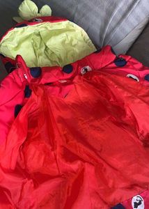 Cute Ladybug Puffer Jacket