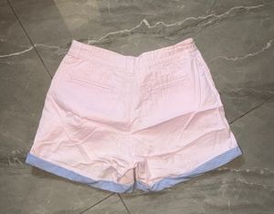 korean light pank casual shorts