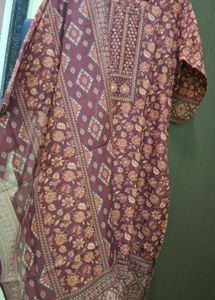 Beautiful Floral Print Kurta
