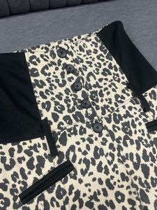 Leopard Print Blazer &amp; Pants Set