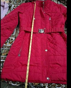 Red Quilted Jacket