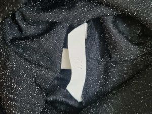 H&amp;M Sparkly Turtleneck Top