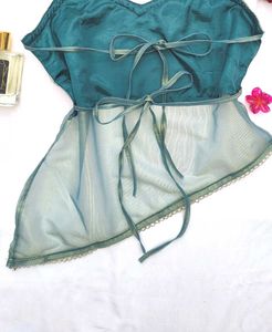 Y2k assymetrical chatpati top💅🏻🫶🏻
