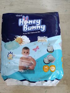 HONEY BUNNY PANTS MEDIUM SIZE 54 UNIT PACK