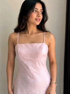 Pastel Pink Slip Dress
