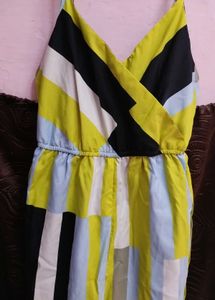 Boho Patchwork Stylish Neon Jumpsuit