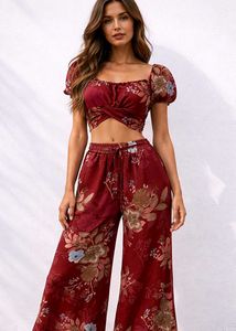 Floral Two-Piece Set