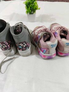 Cute Floral &amp; Butterfly Sneakers