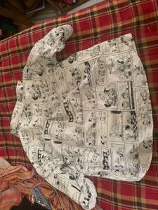 Cute Cartoon Print Shirt