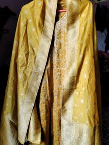 Chanderi silk Salwar Kameez 3pc