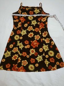 Floral Print Summer Mini Dress