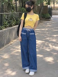High Waisted Wide Leg Jeans