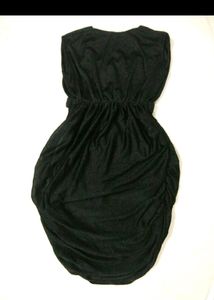Black Shimmer Bodycon Mini Dress For Women