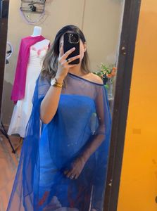 Unique Hand-Painted Sea Shell Dress Material