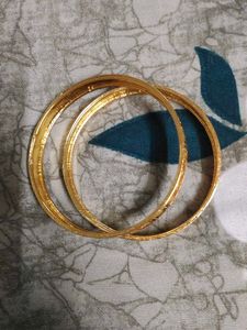 Micro Gold Plated Jwellery - Pair Of Bangles