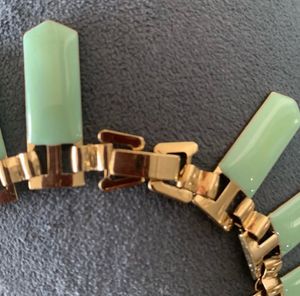 Sage Fringe Statement Necklace