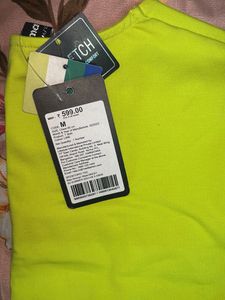 Neon Green Crop Top