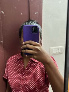 Red Patterned Shirt