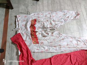 Branded pure cotton patiya kurta set