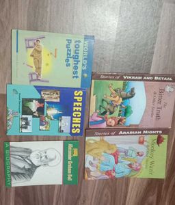 Collection of 5 Assorted Books