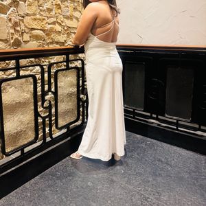 Elegant White Maxi Dress